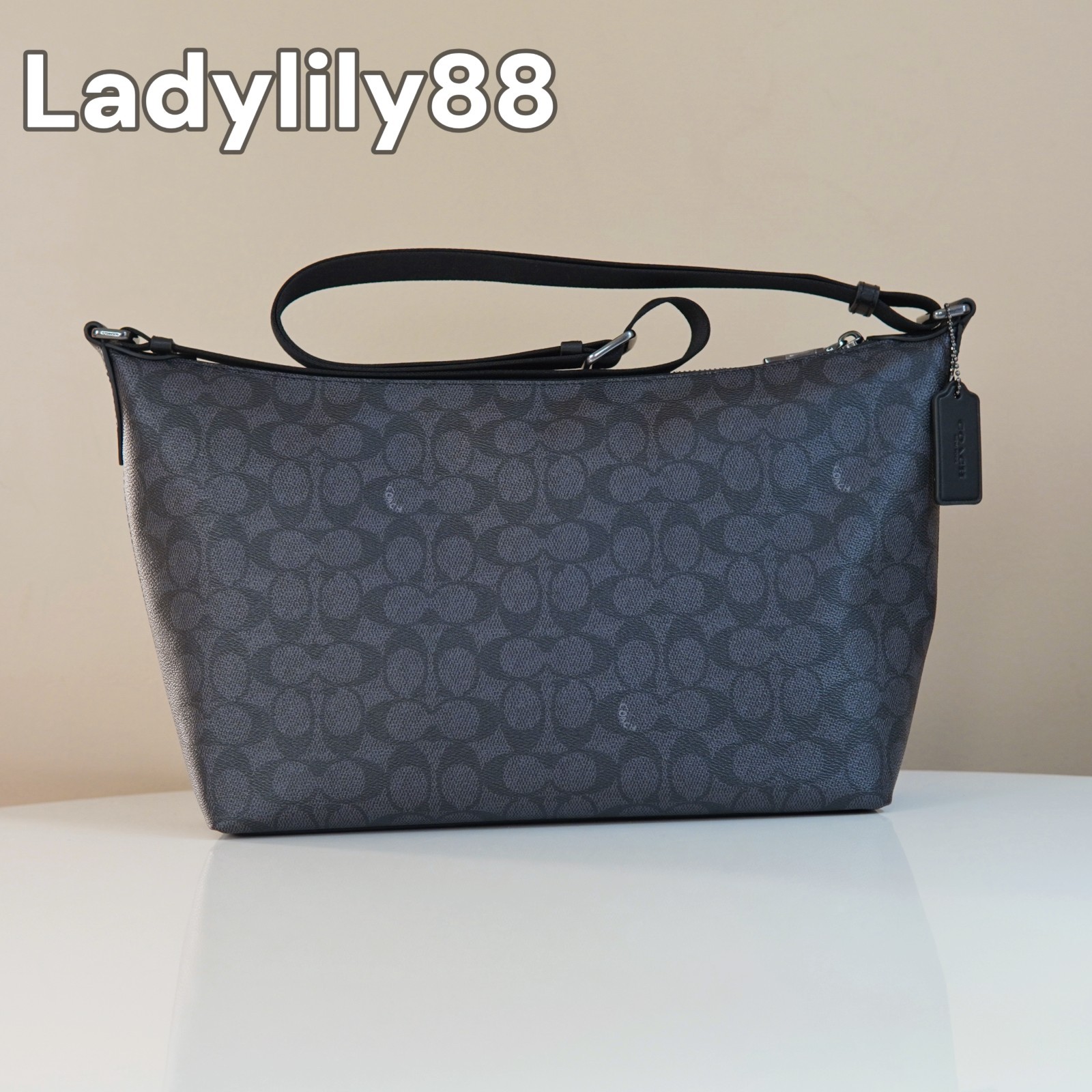 NWT Coach CAJ91 CAJ70 Finn Crossbody Bag In Signature Canvas Leather $398