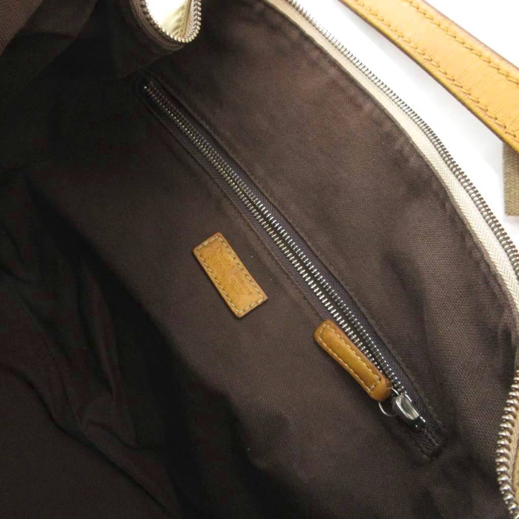 Daniel&Bob Khaki Yellow Beige 3W Shoulder Bag, Vintage, 11.8″ x 10″ x 5″