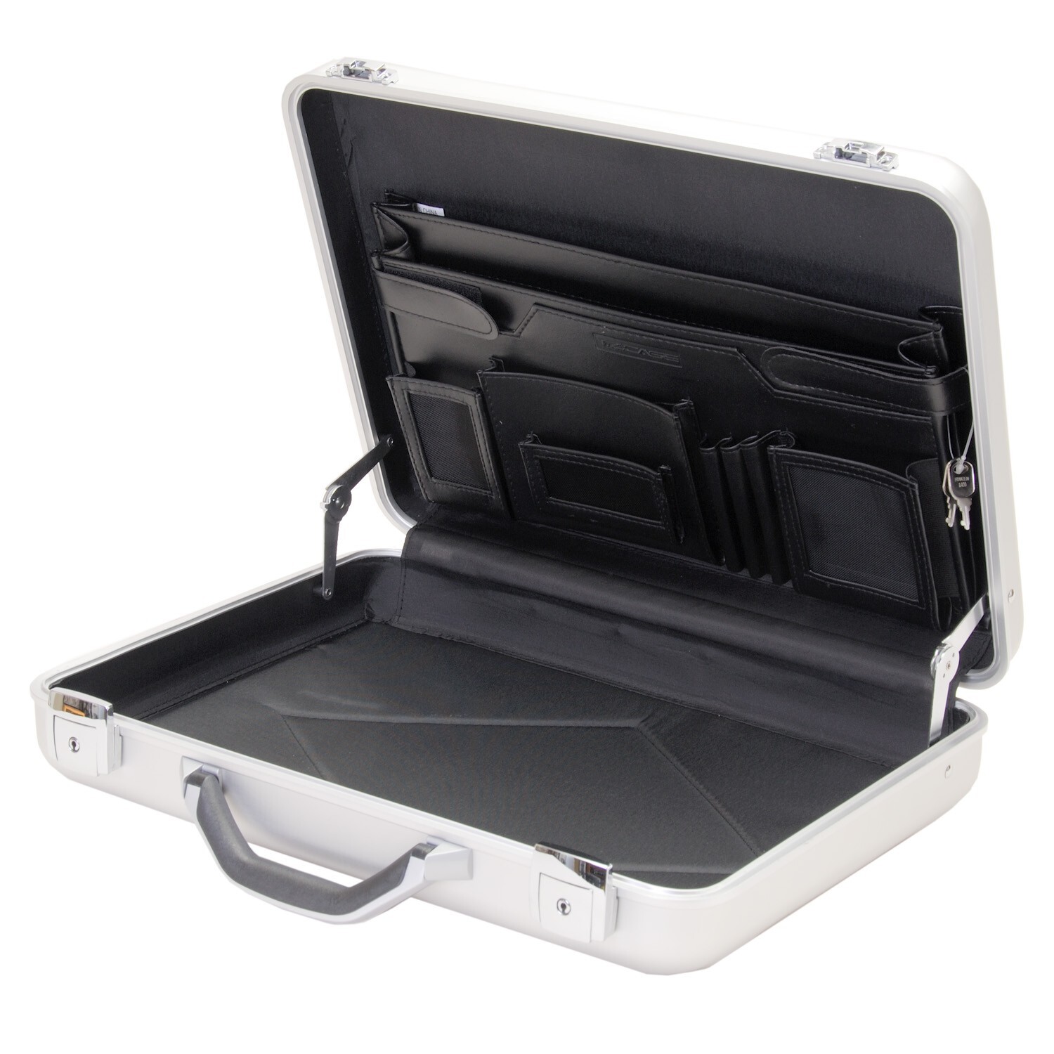 18-Inch Molded Aluminum Attache Case – SLEEK, Stylish, Durable, and 4-Inch Deep