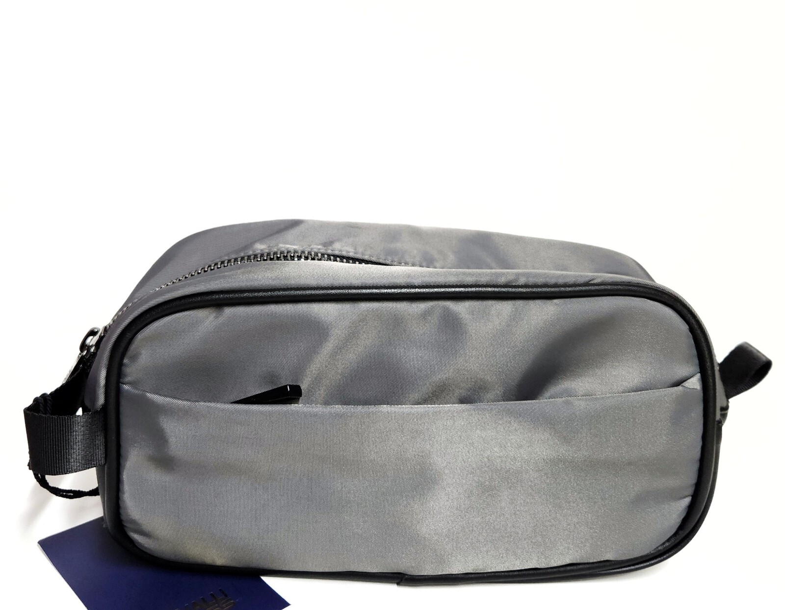 Cavalli Class by Roberto Cavalli Men’s Wash Toiletry Bag Dark Grey Black NWT