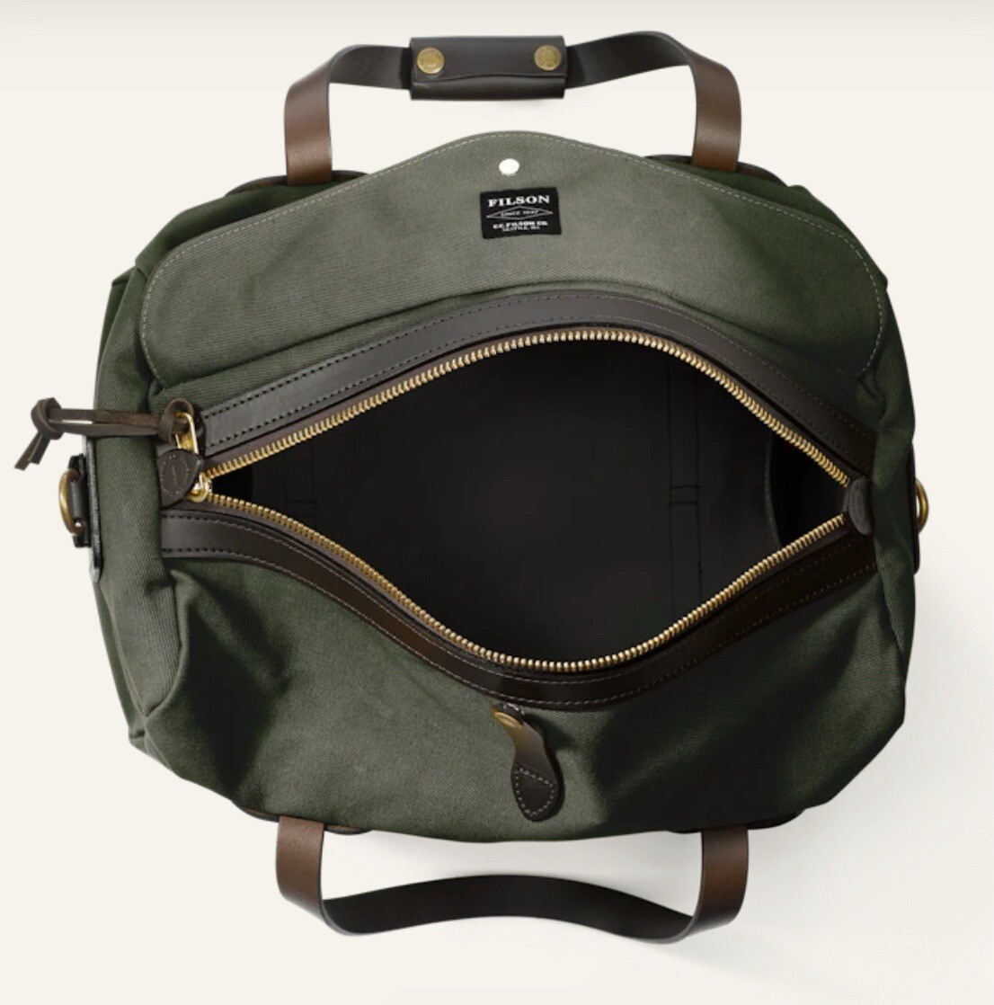 Filson Rugged Twill Small Duffle Bag Otter Green