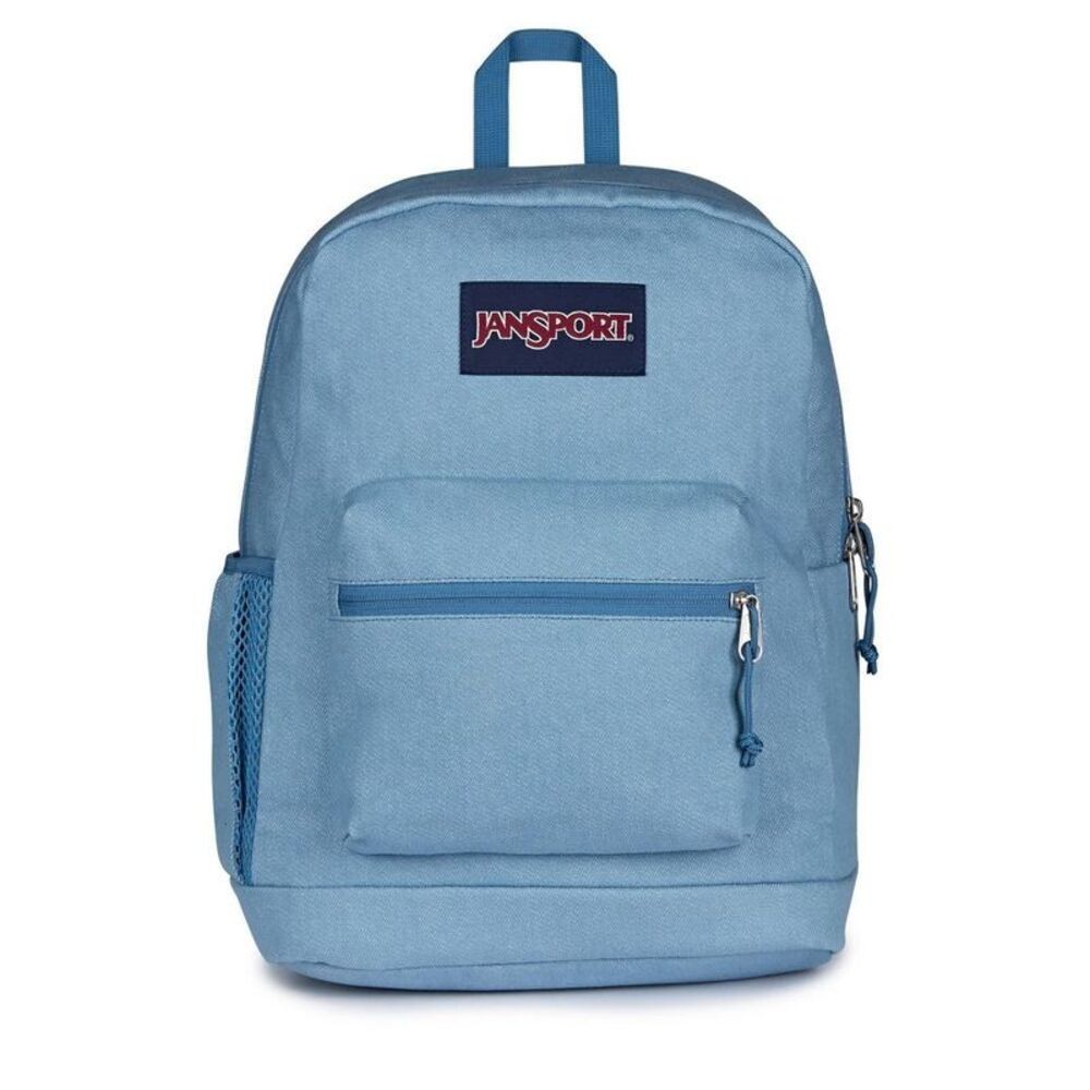 JanSport Cross Town Plus Remix 17″ Backpack, laptop case, blue