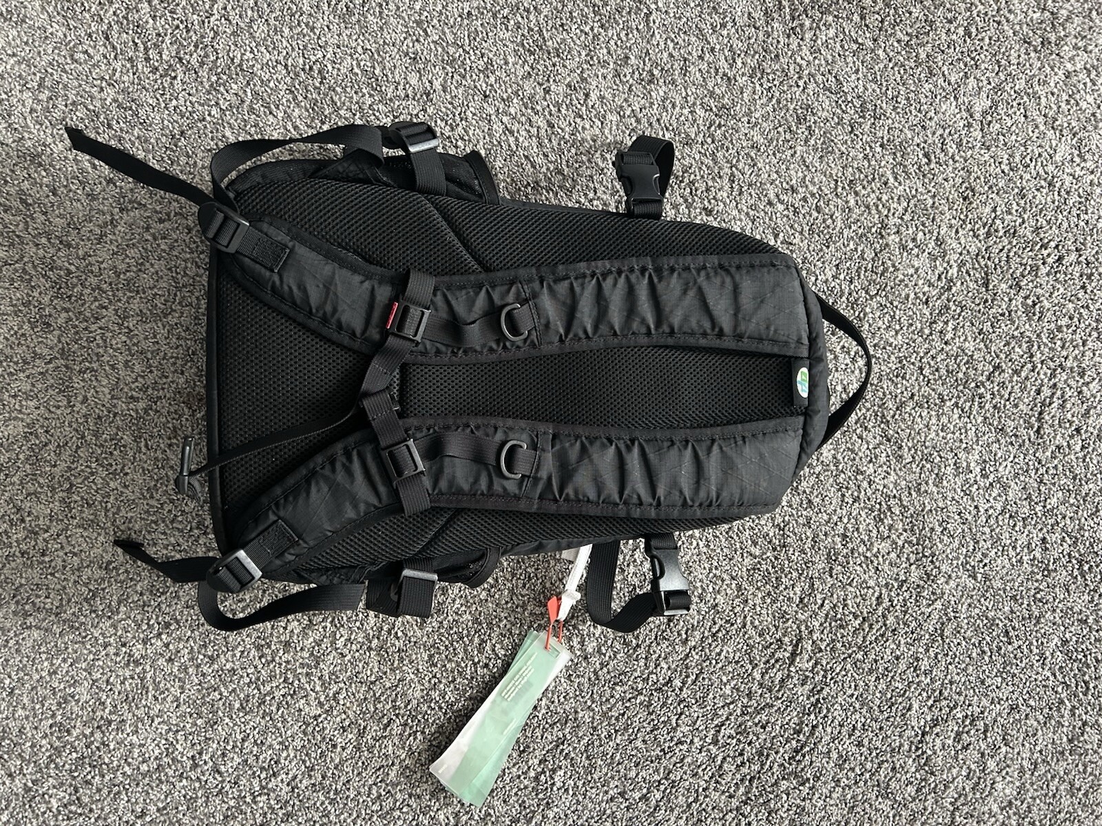 SUPREME Black Backpack SS22