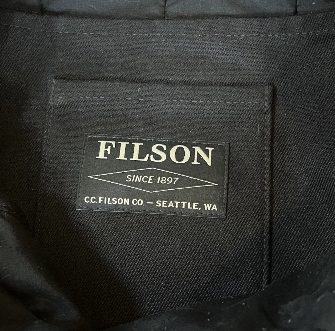 2X Filson Rugged Twill Bandera Backpack | Mackinaw Red & Black Made in USA VG/EX