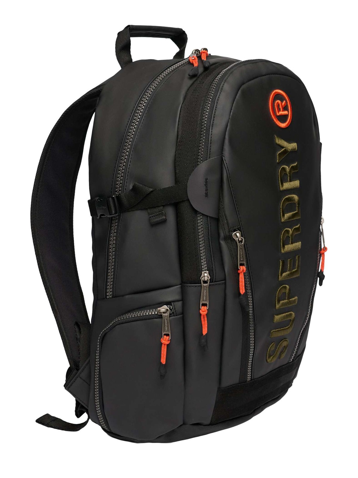 Superdry Men’s Tarp EMB Backpack, Black