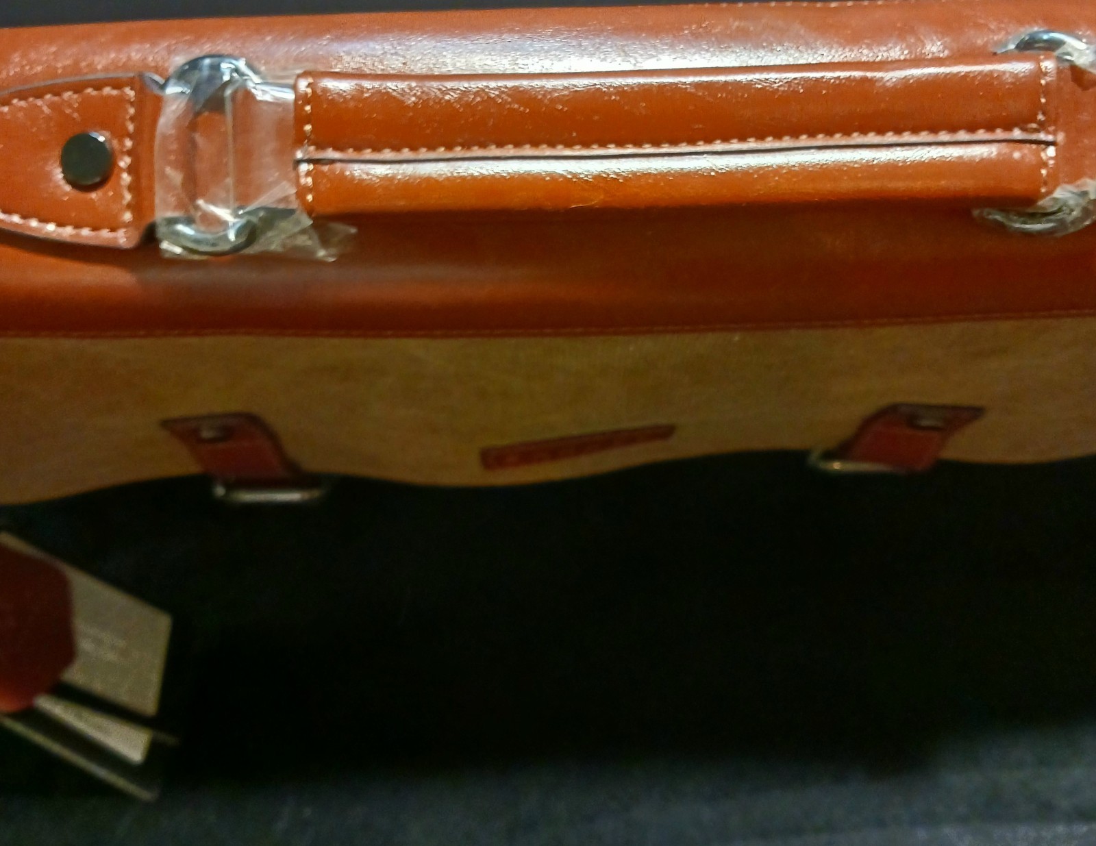 New Banuce Italian Csnvas Briefcase Laptop Bag Messenger Clasp Belt Dust Cov
