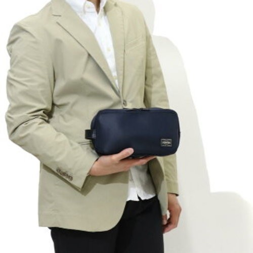 PORTER TIME Pouch 655-17877-10 (Color: Black) Yoshida & Co. Yoshida