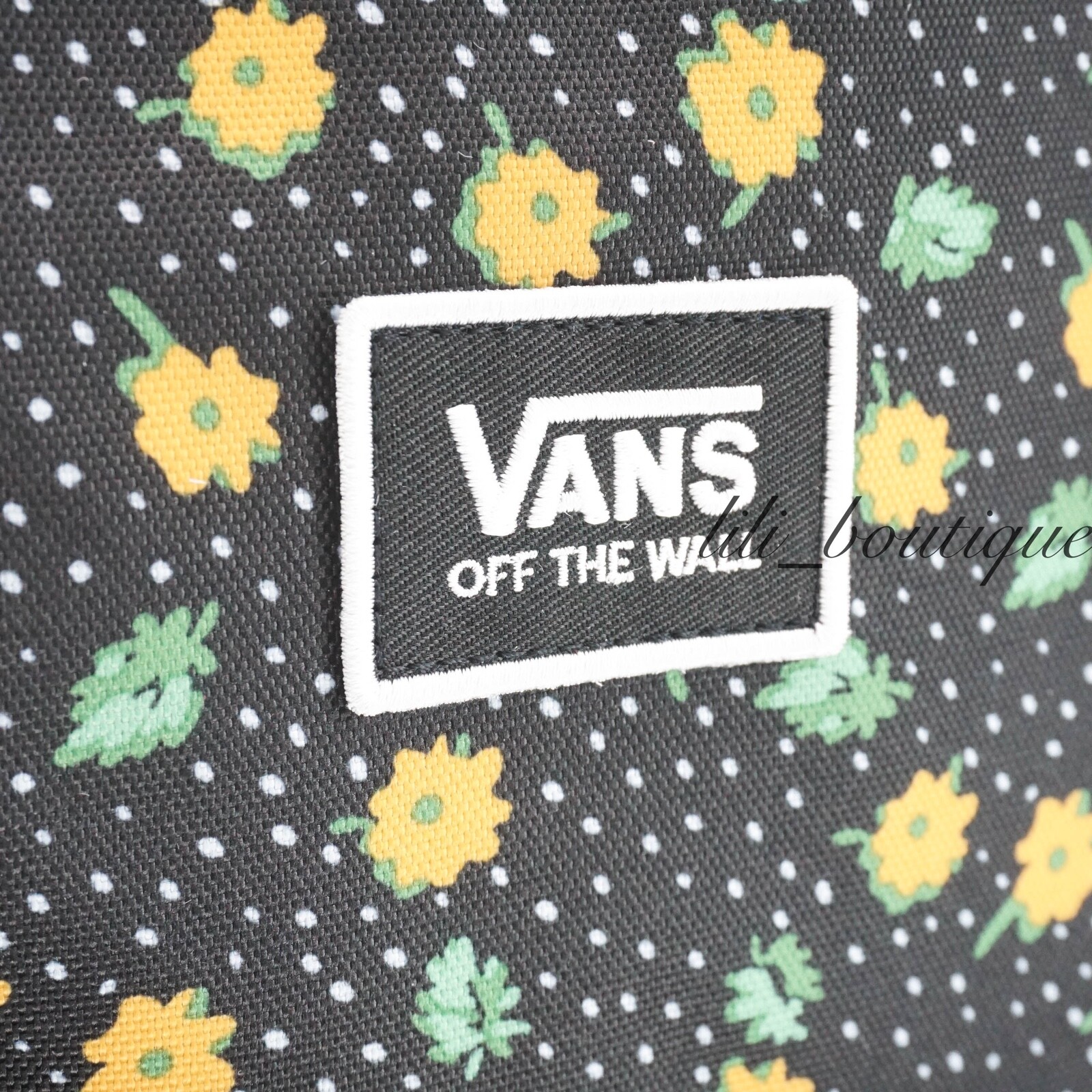 NWT Vans Realm Classic Backpack School Bag Laptop VN0A3UI7VCY Floral Black Multi