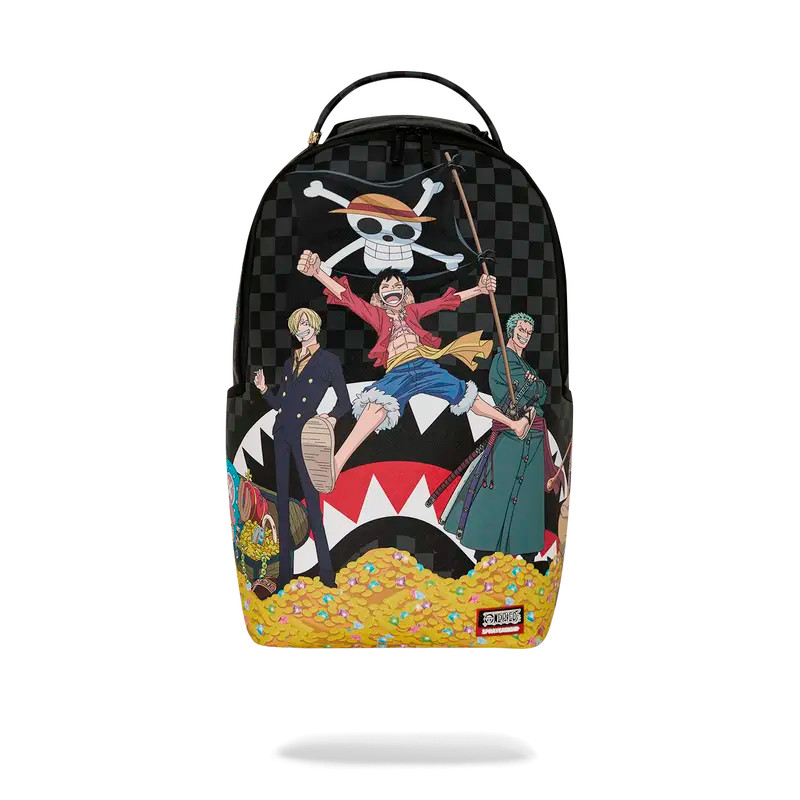 Limited Edition One Piece TREASURE HUNT Backpack Bookbag Kids School Sprayground