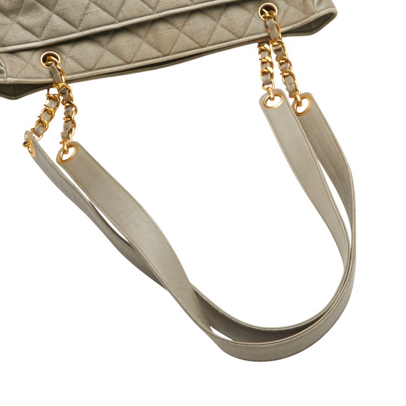 CHANEL Matrasse COCO Mark Chain Tote Bag Women 【Used】