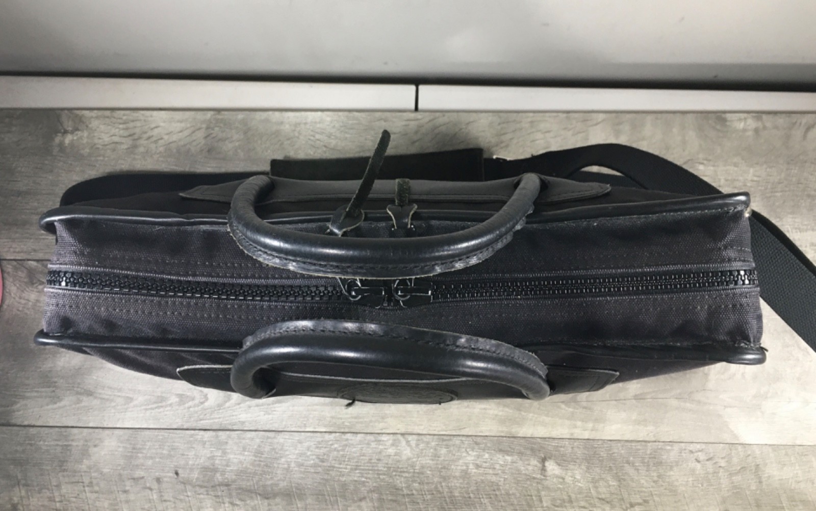 Duluth Pack Laptop Black Tarveler’s Leather Bag Computer Everyday Briefcase USA
