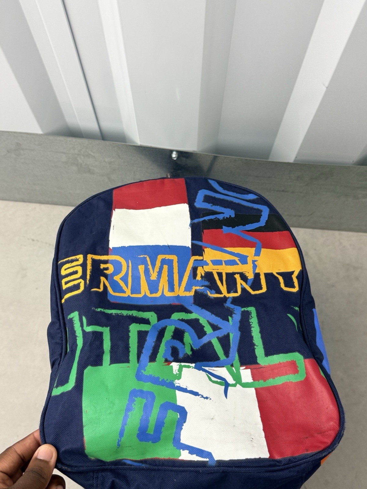 Busch Gardens Large Duffle Bag Theme Park Countries Colorful Travel Gym