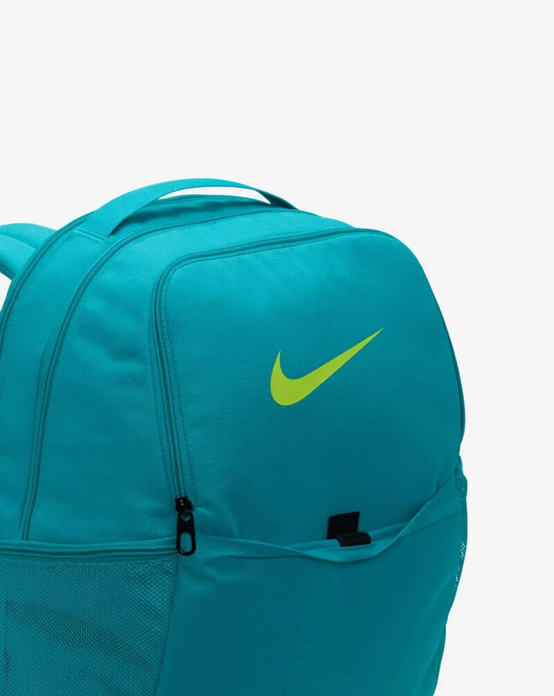 Nike Brasilia Medium Backpack (24L) Teal School Sport Book Bag DH7709 345 NEW