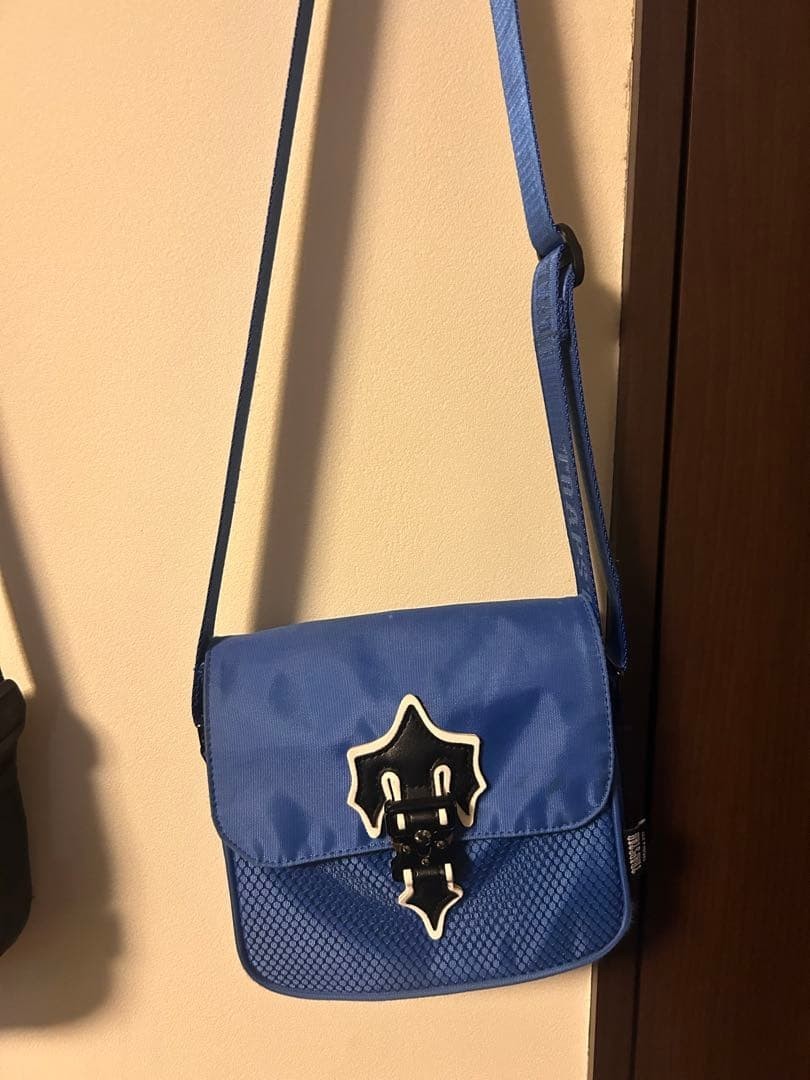 Trapstar Aqua Blue Crossbody Mens Bag Casual Japan