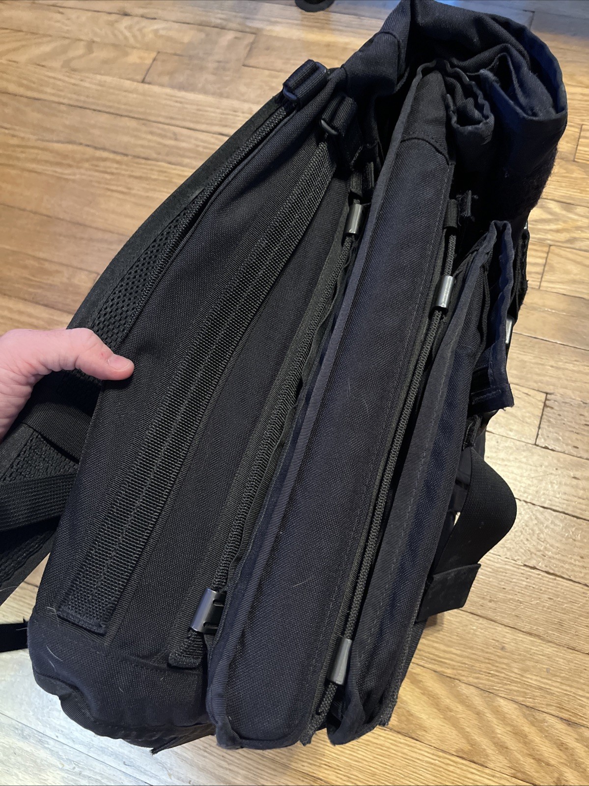 Mission Workshop R6 Arkiv 40L Backpack w/ Folio VX Liners, 2 Added Sections