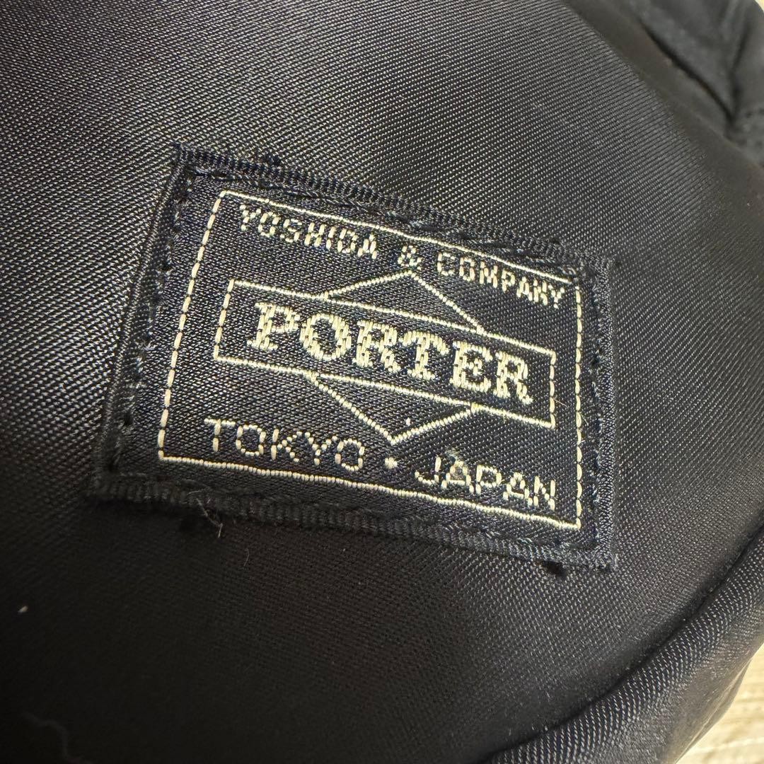 Excellent condition PORTER Tanker Shoulder Bag, Black, Oval