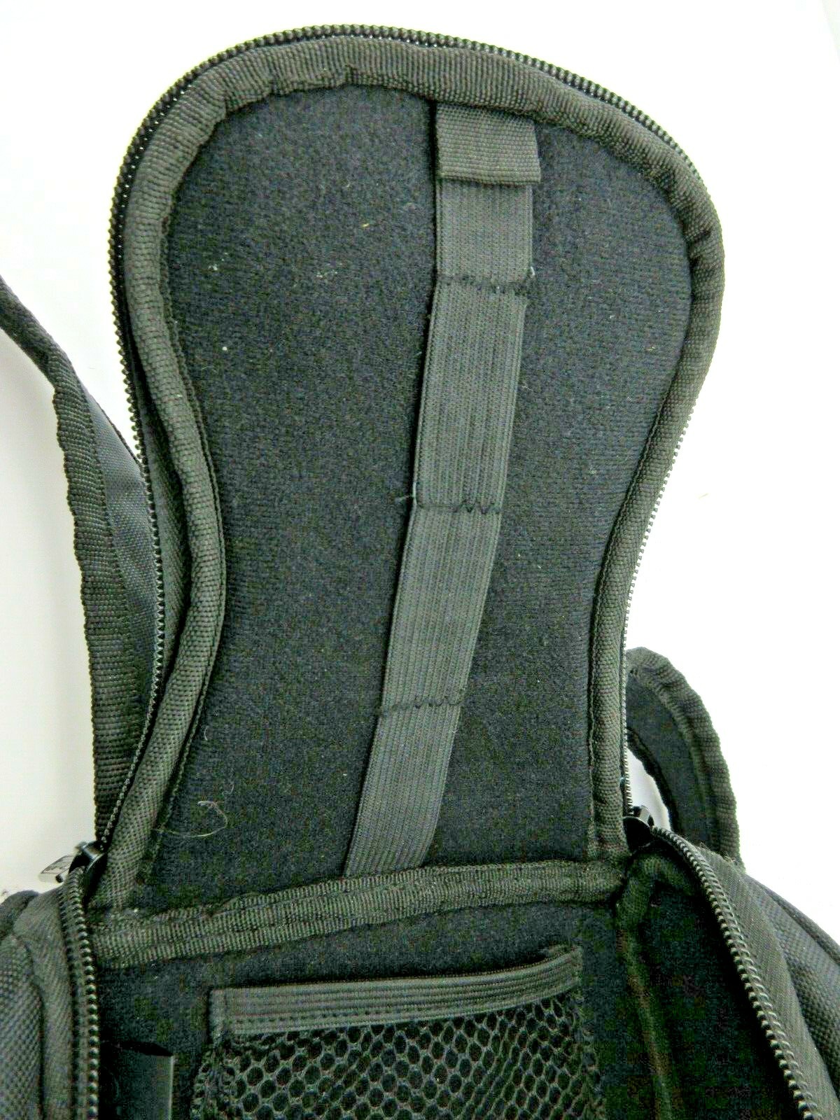 Nintendo Backpack Black Zippered Pockets Adjustable Straps Game Tote Case