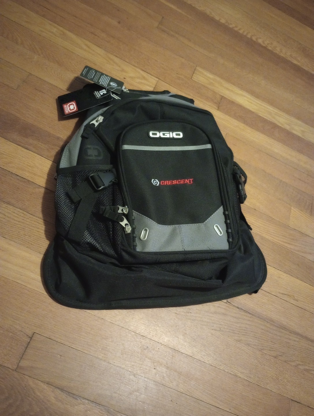 Black Ogio Crescent Backpack Brand New With Tags W/Audio Pocket