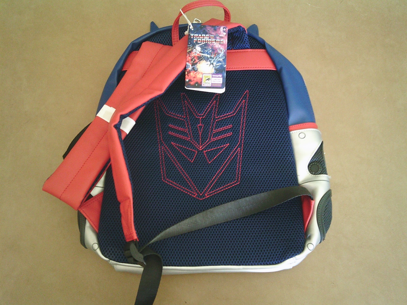 Loungefly Transformers Soundwave Backpack NWT 2023 sdcc