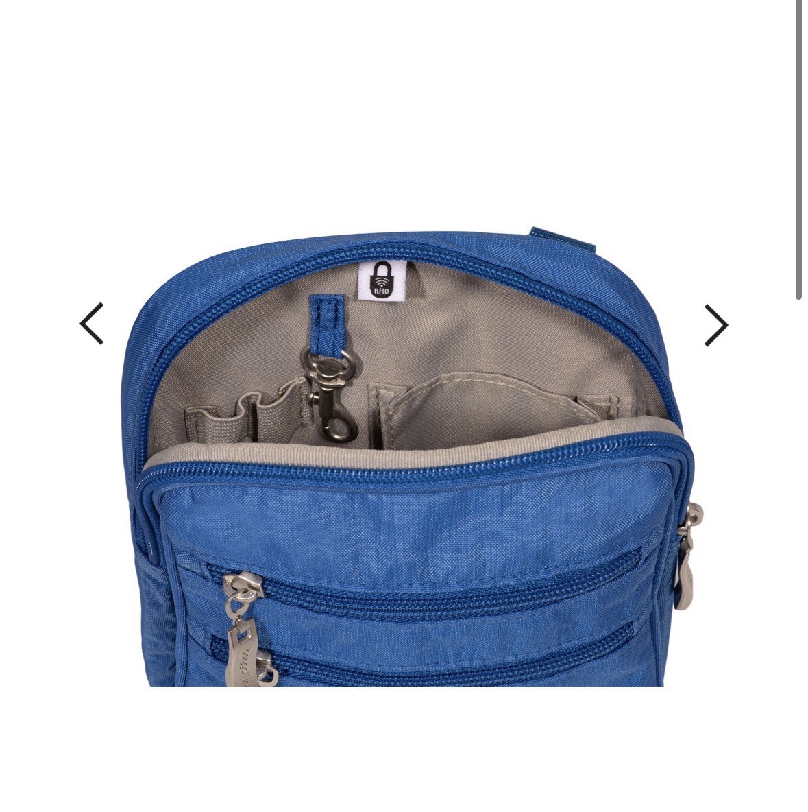Baggallini Legacy RFID Journey Crossbody Bag – Lapis Blue