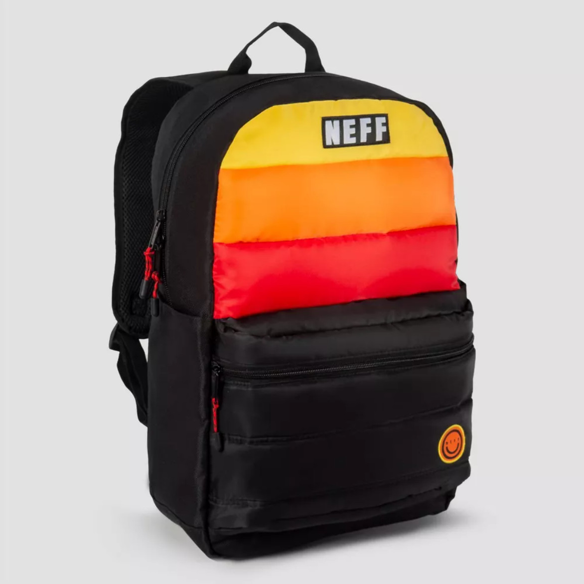 Neff Heatwave 18″ Backpack – Black, Yellow, Orange and Red