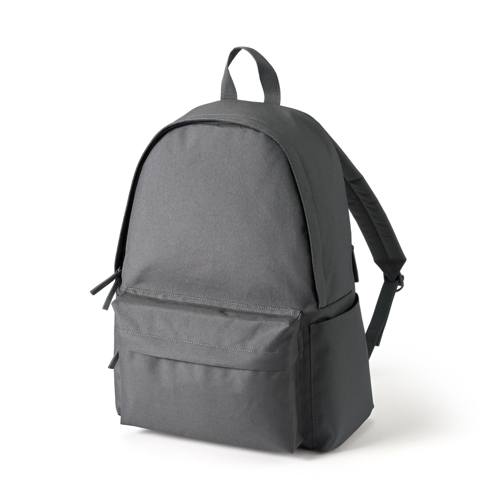 MUJI Water-Repellent Backpack Charcoal Gray/Black/Light Beige/Light Green New