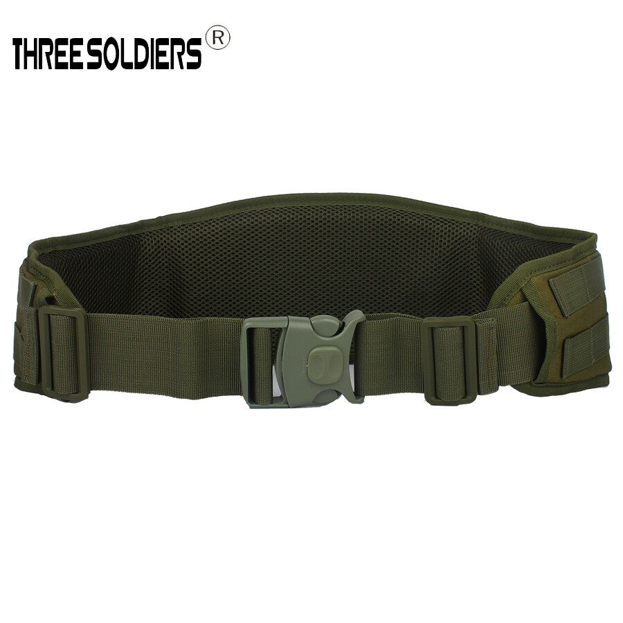Army Tactical Molle Webbing Wide Waist Padded Belt Combat War Belt US Stock
