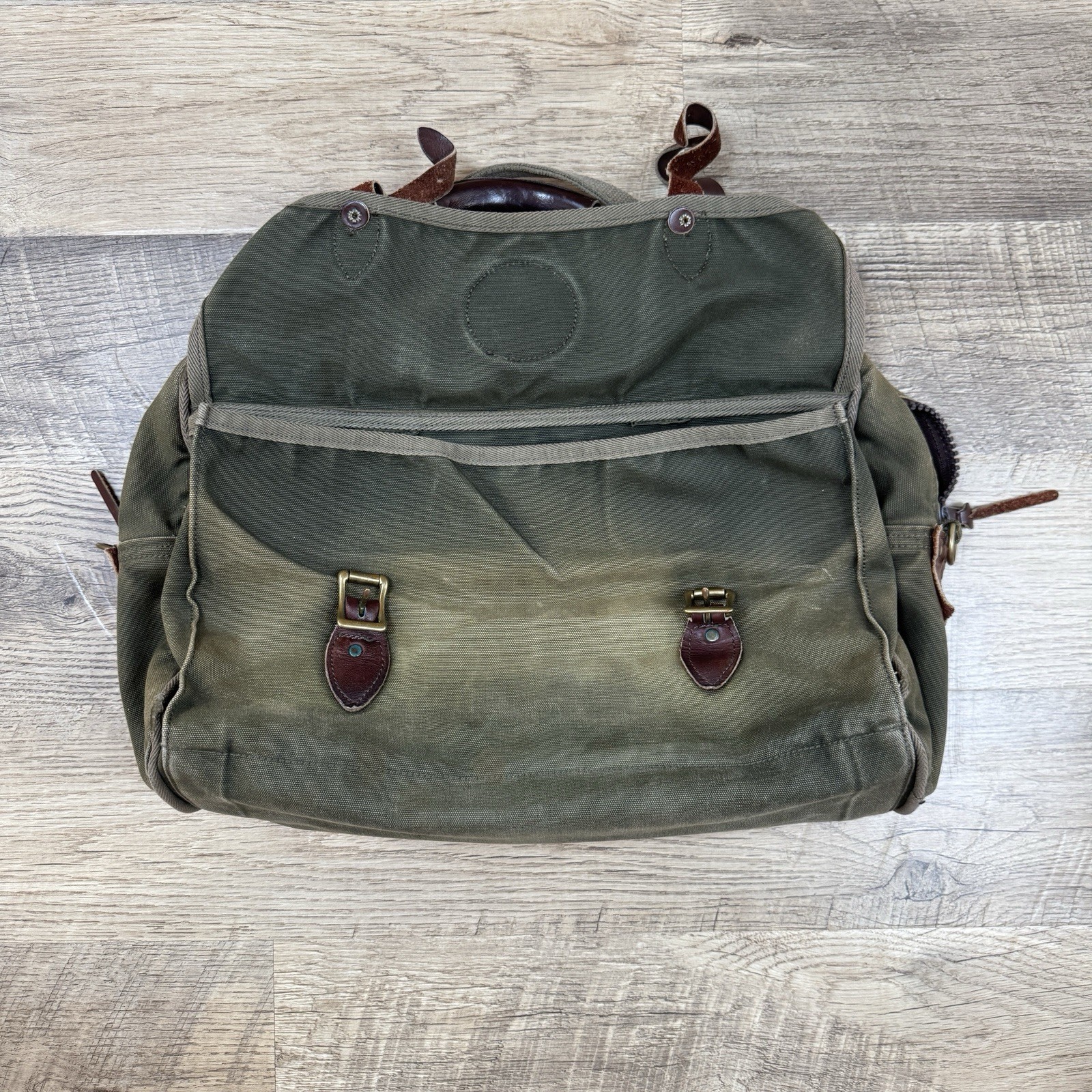 Duluth Trading Co. Computer Messenger Briefcase Bag No Strap