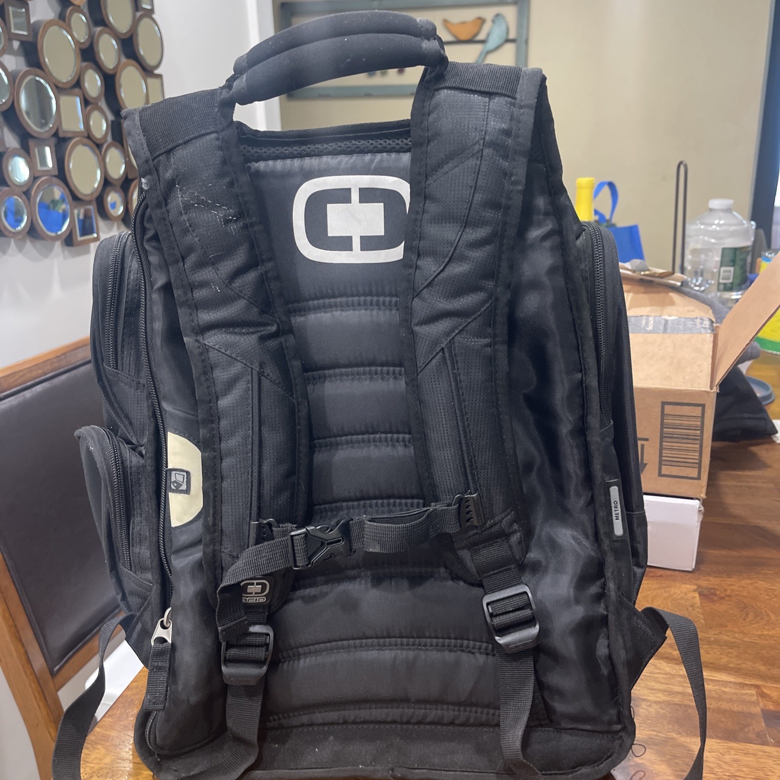 Ogio Capitol One Investing Backpack New Laptop Audio Pocket TechSpecs Black