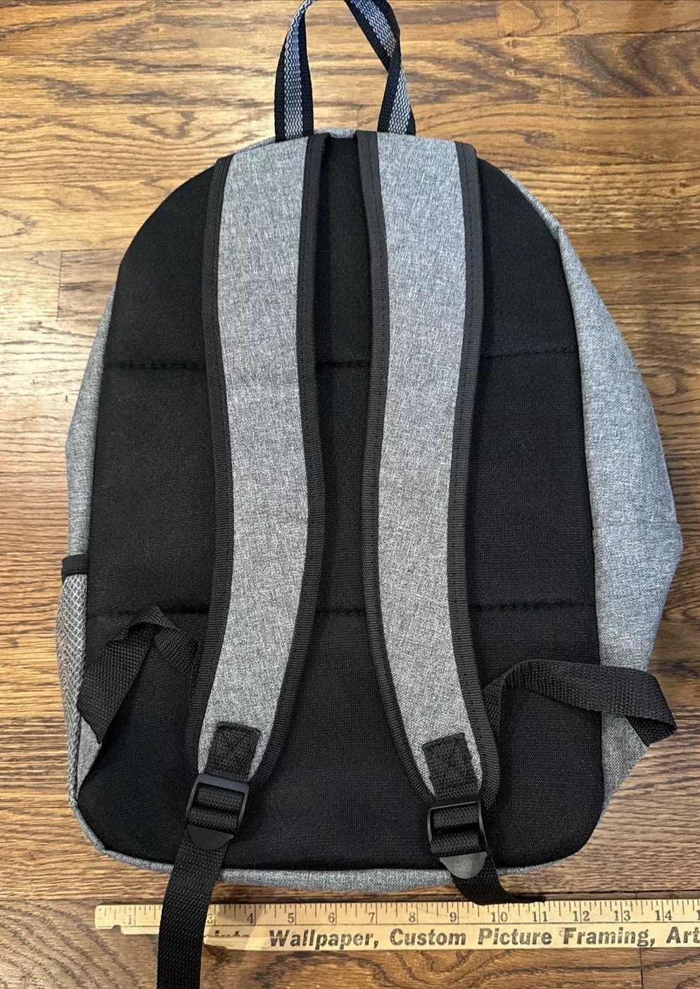 NWOT Leeds Deluxe 15″ Laptop Backpack Graphite #3450-34 “Turner” Branded Atlanta