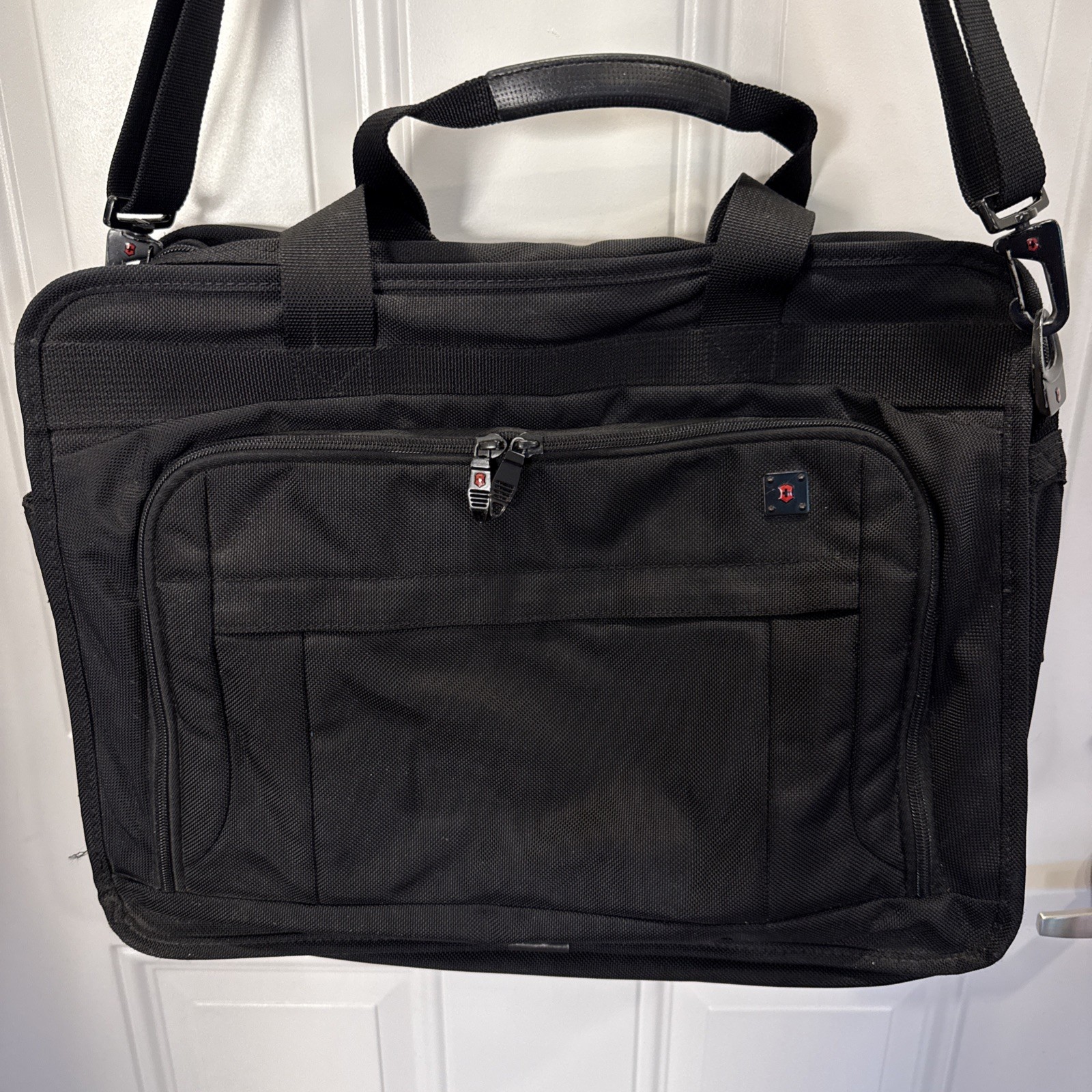 VICTORINOX Shoulder Bag Cotton BLK