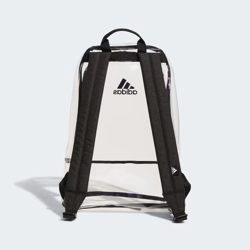 adidas Clear/Black Unisex Backpack (5157378) – NWT