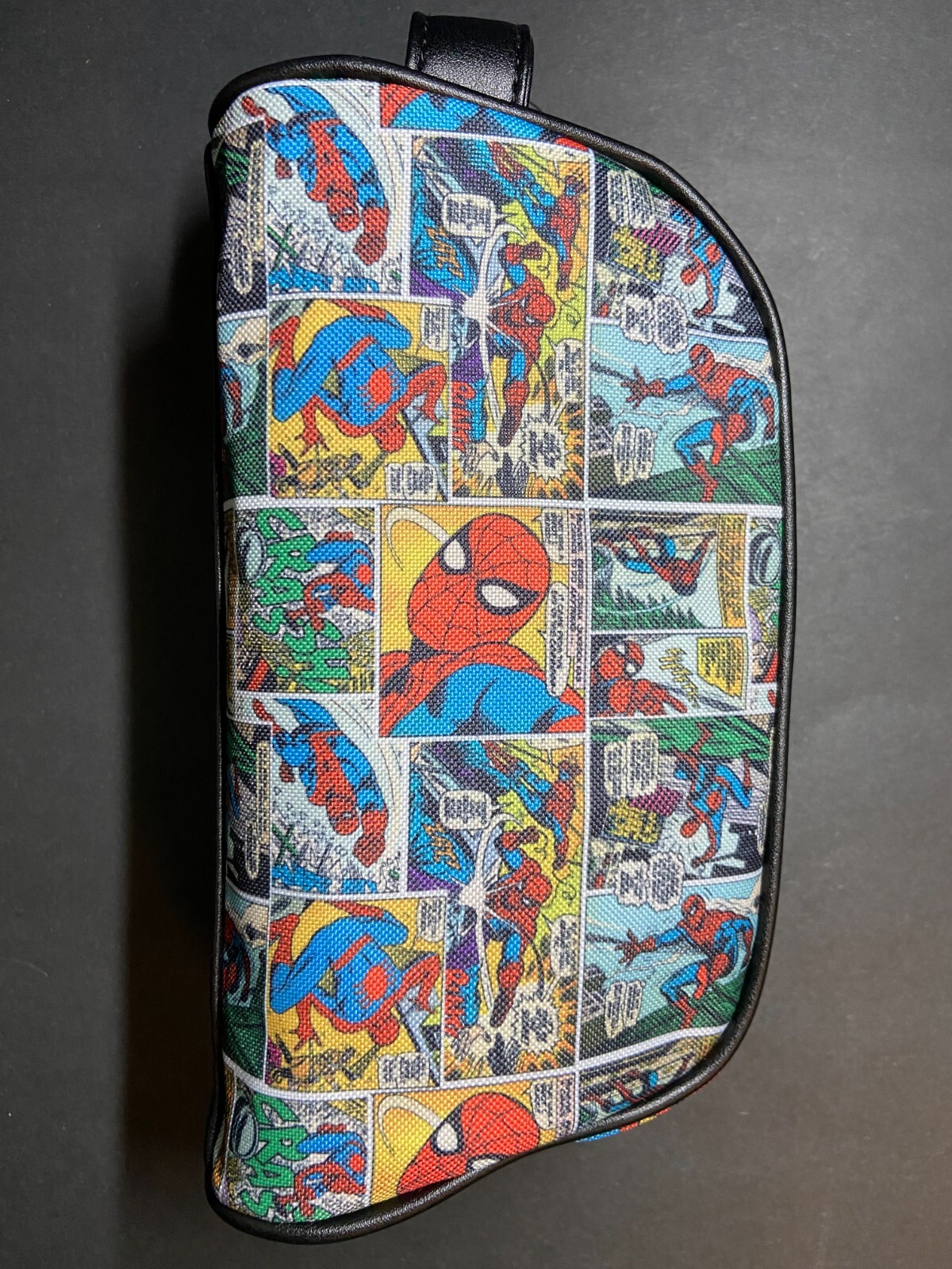 Marvel The Amazing Spider-Man Not Today! Dopp Kit with Bottle Multi-Color NEW