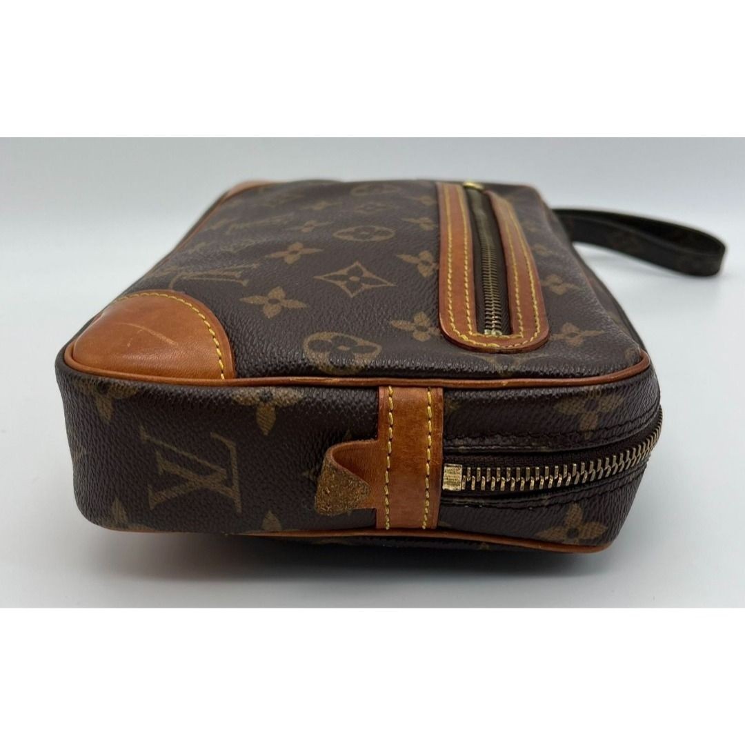 Louis Vuitton Marly Dragonne GM Authentic Monogram Clutch Bag Second 26x15x4cm