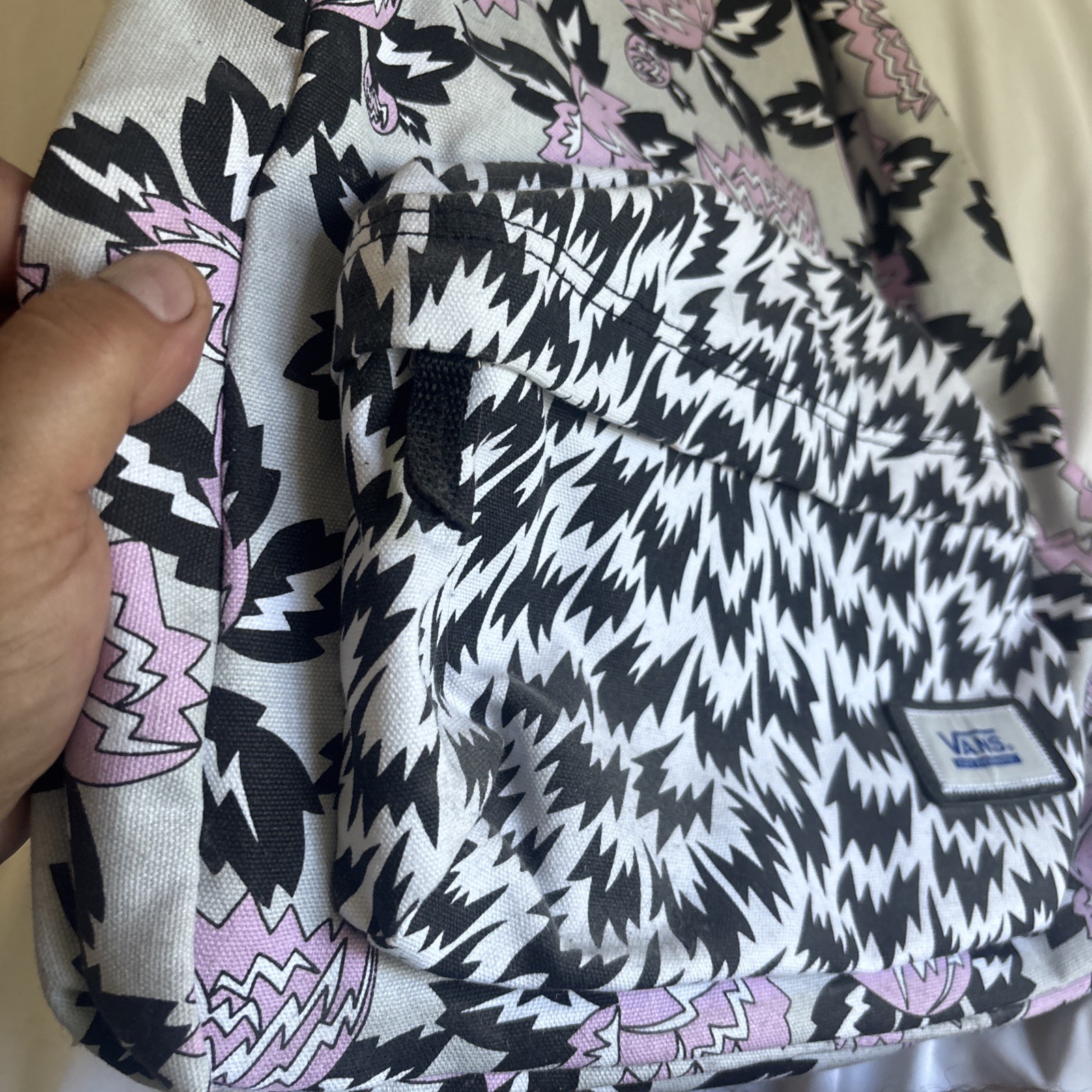 Vans Off The Wall New M Kishimoto Living Art Multi Backpack School Bookbag