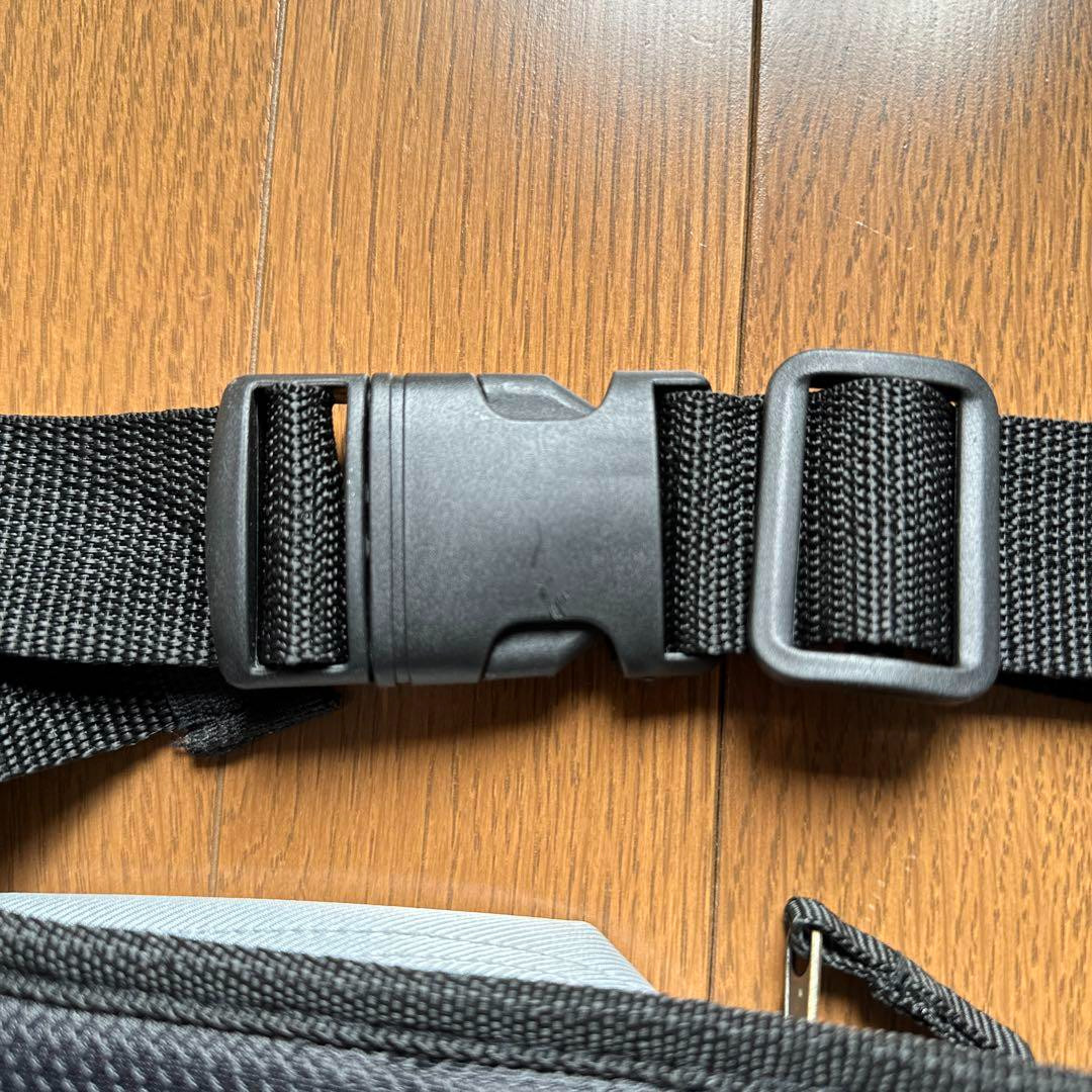 SONY WALKMAN Waist Pouch Bag Silver Gray Unused From Japan Rare