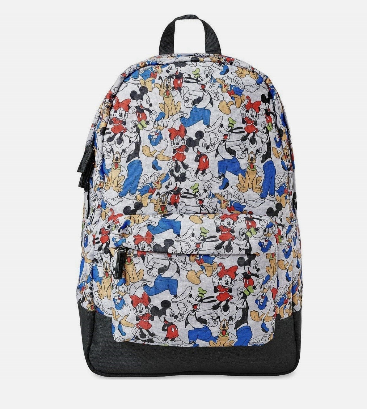 Disney Store Mickey Mouse & Friends Backpack School Minnie Goofy Pluto FREE SHIP
