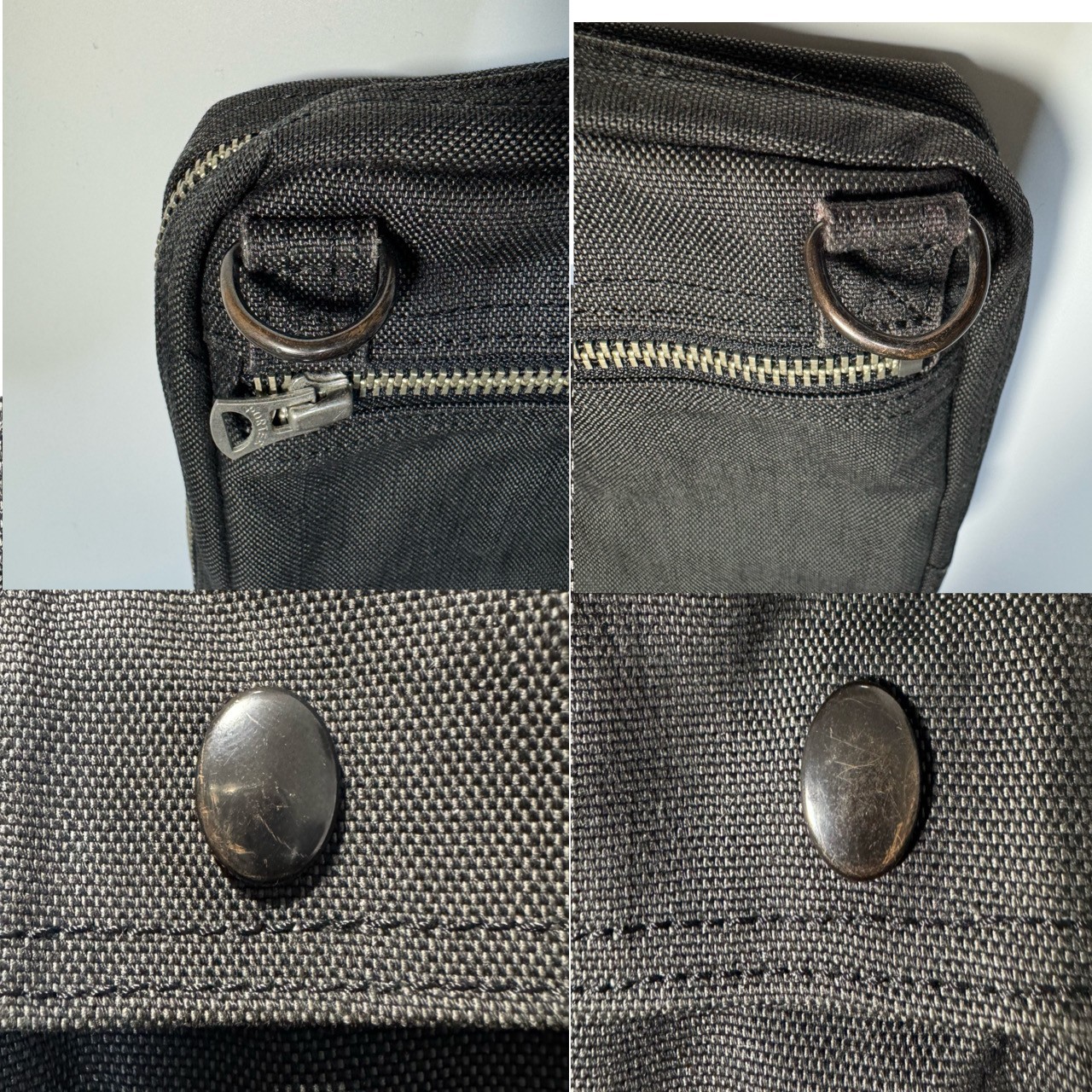 PORTER Smoky 2Way Shoulder Bag Black Nylon Yoshida Japan