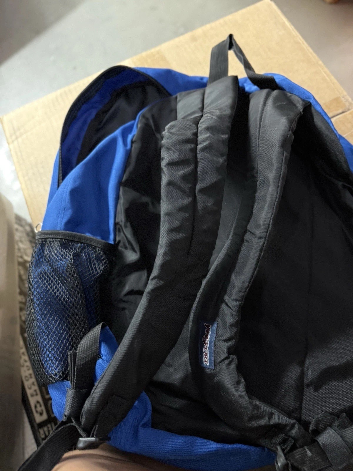 JanSport Big Student Backpack Blue School Book Bag Laptop Travel JS0A47JK