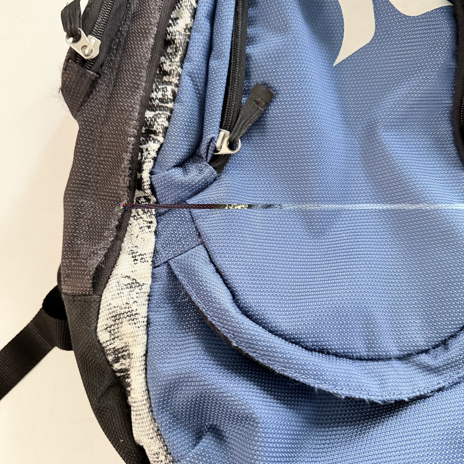 Hurley Backpack Black Blue Grey Camouflage Multi Pockets Mesh