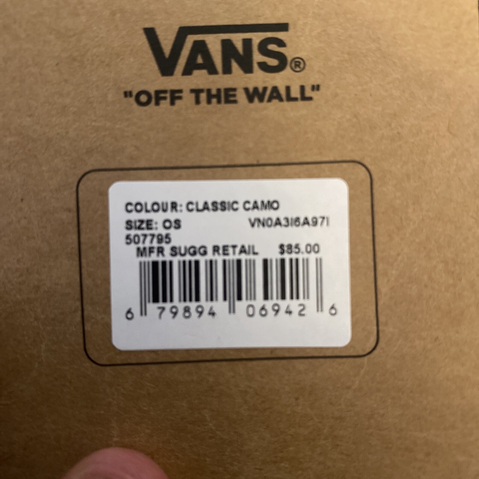 Vans Classic Camo Transplant Modular Backpack CAMO NWT SUGG RETAIL $85