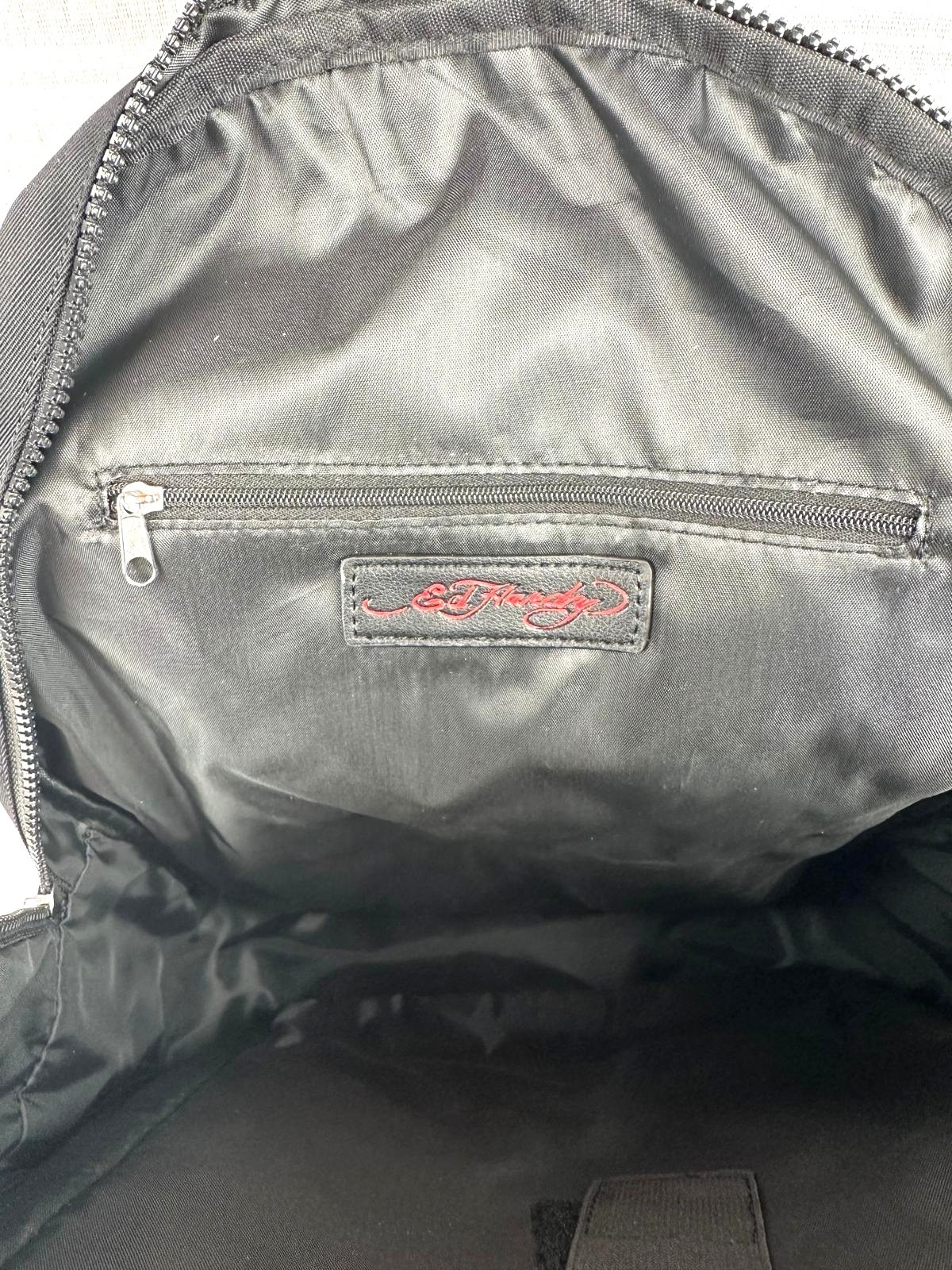 Ed Hardy Skull Snake Full Size Book bag Laptop Backpack Fits Most