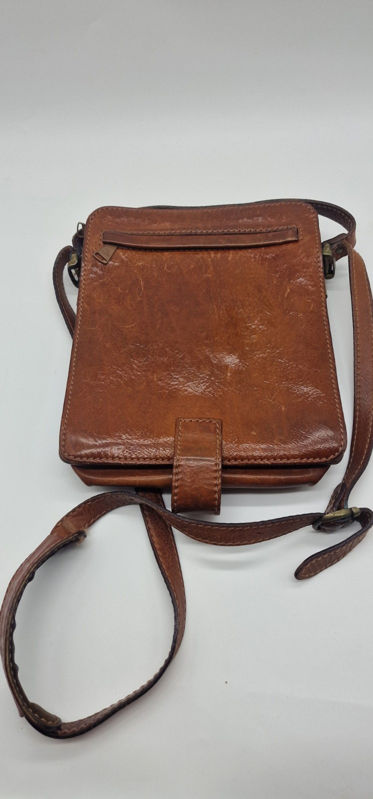 THE BRIDGE * Leather Business * Brown * Made Italy