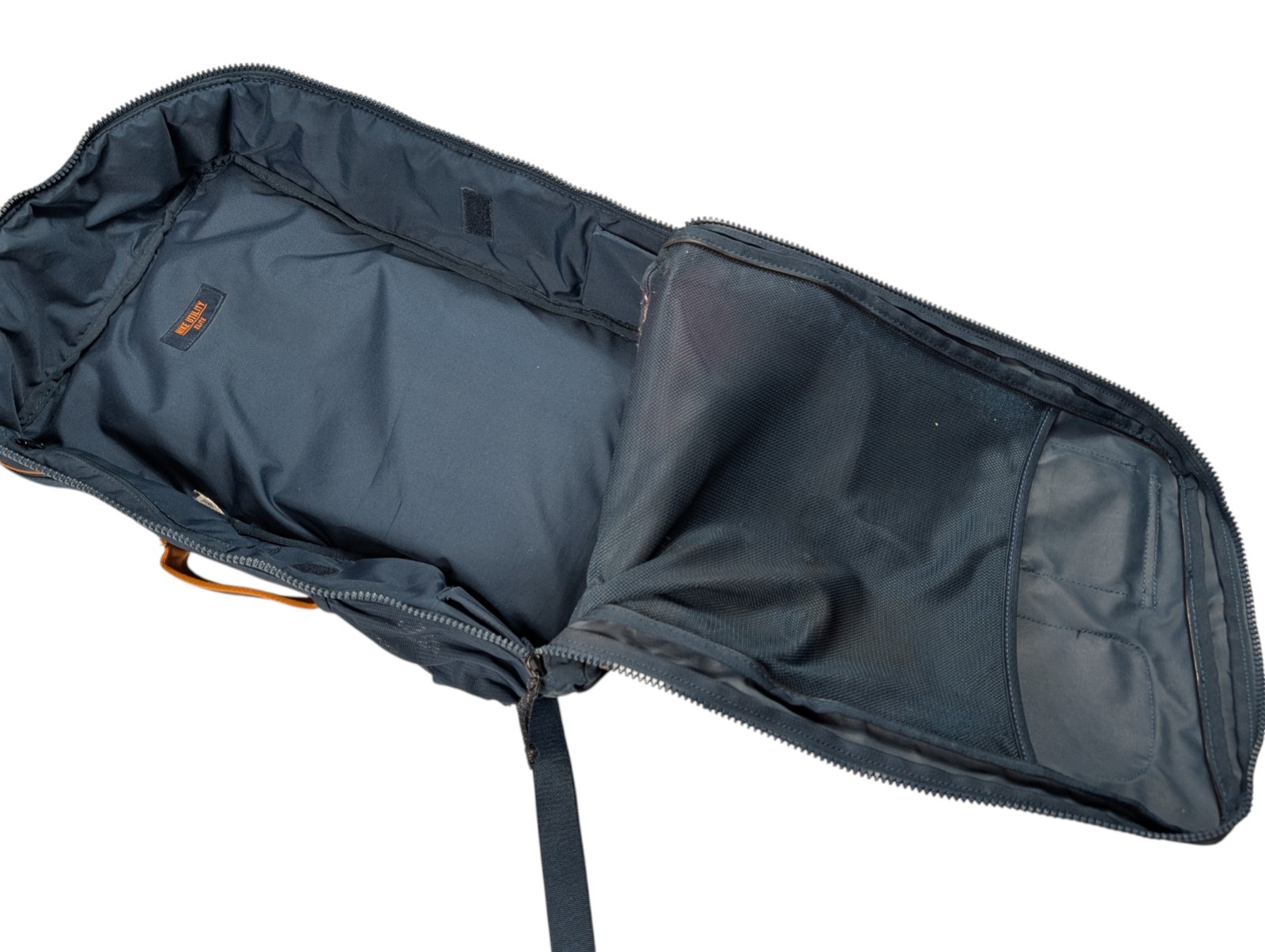 *READ* Nike Utility Elite 19″ Backpack Blue/Orange Rugged Bag Padded Air Straps