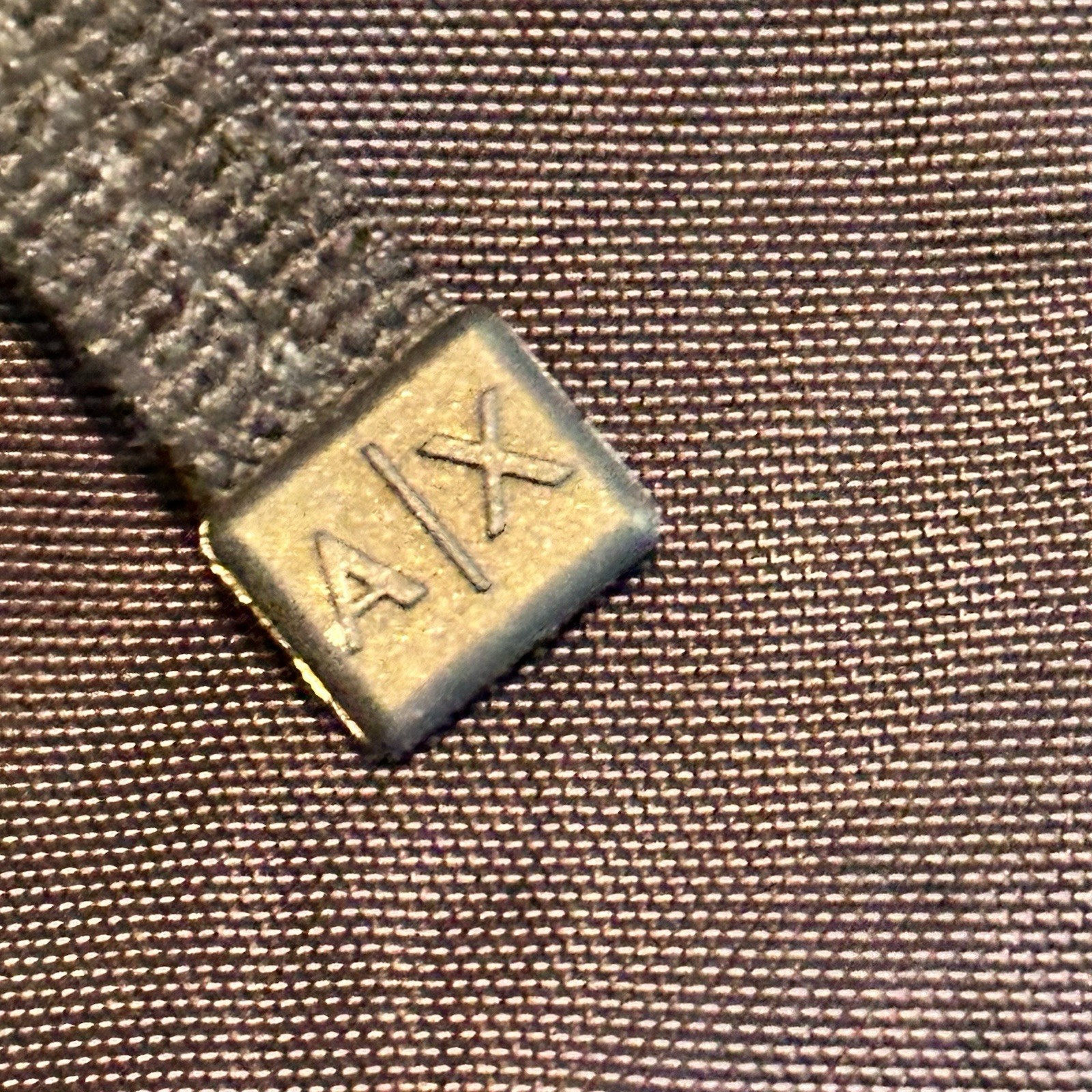 Men’s ARMANI EXCHANGE Shoulder Bag Logo Crossbody Camera Purse Travel Blue Navy