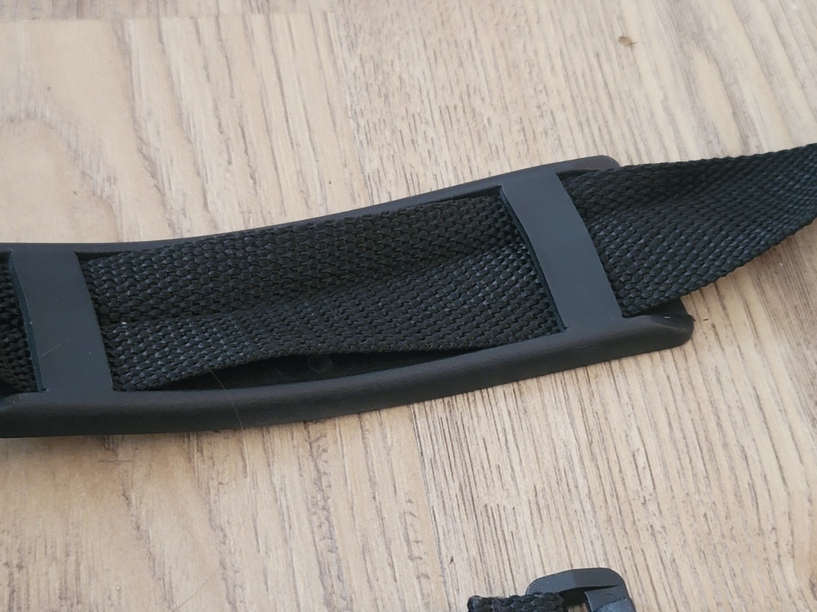 Black Padded Shoulder Strap For A Bag Duffel 37×1.5” Adjustable