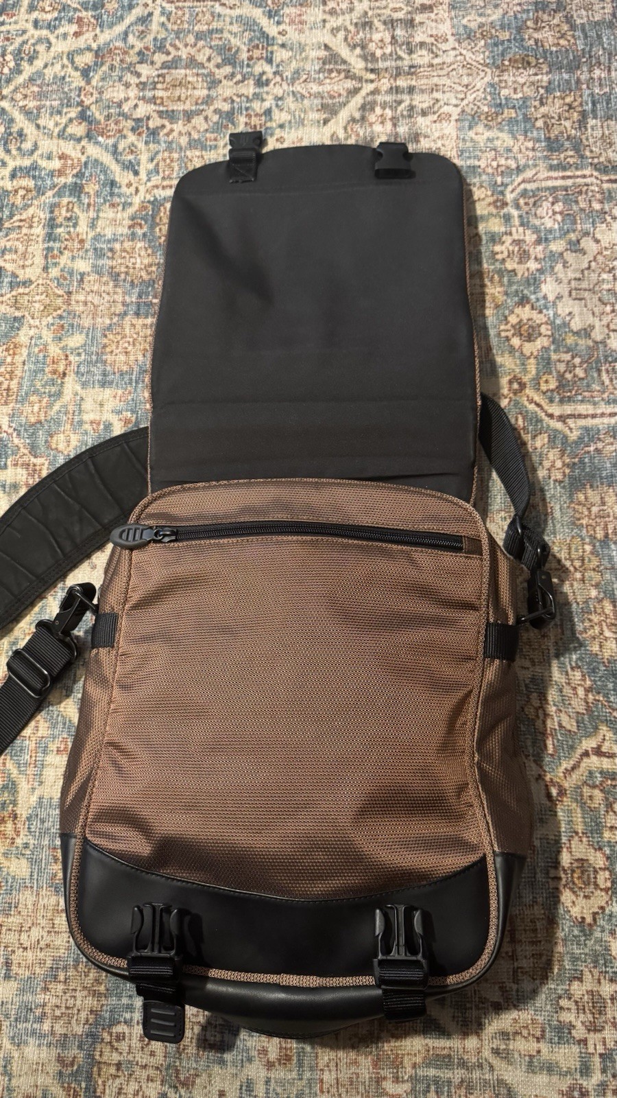 Tumi Bronze Nylon T2 Crossbody