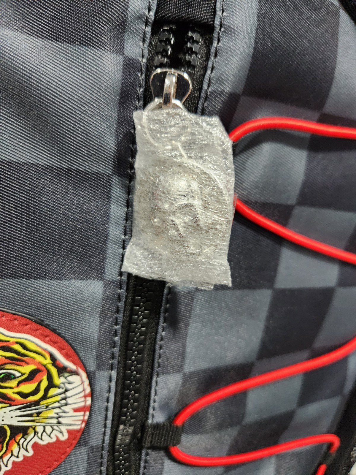 Ed Hardy Backpack Black Tiger Fit Most Laptops Adjustable Straps NWT
