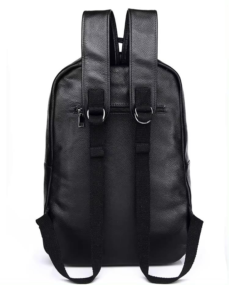 Men’s Genuine Leather Backpack 156 Inch 396cm Laptop Rucksack Shoulder Bag…