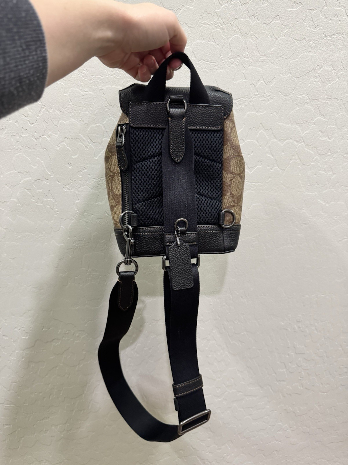 COACH Track Sling Bag Men